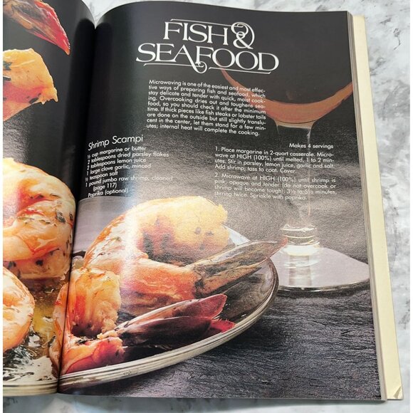 Vintage Sharp Carousel Microwave Cookbook 1981 Recipe Book Paperback - Picture 7 of 9